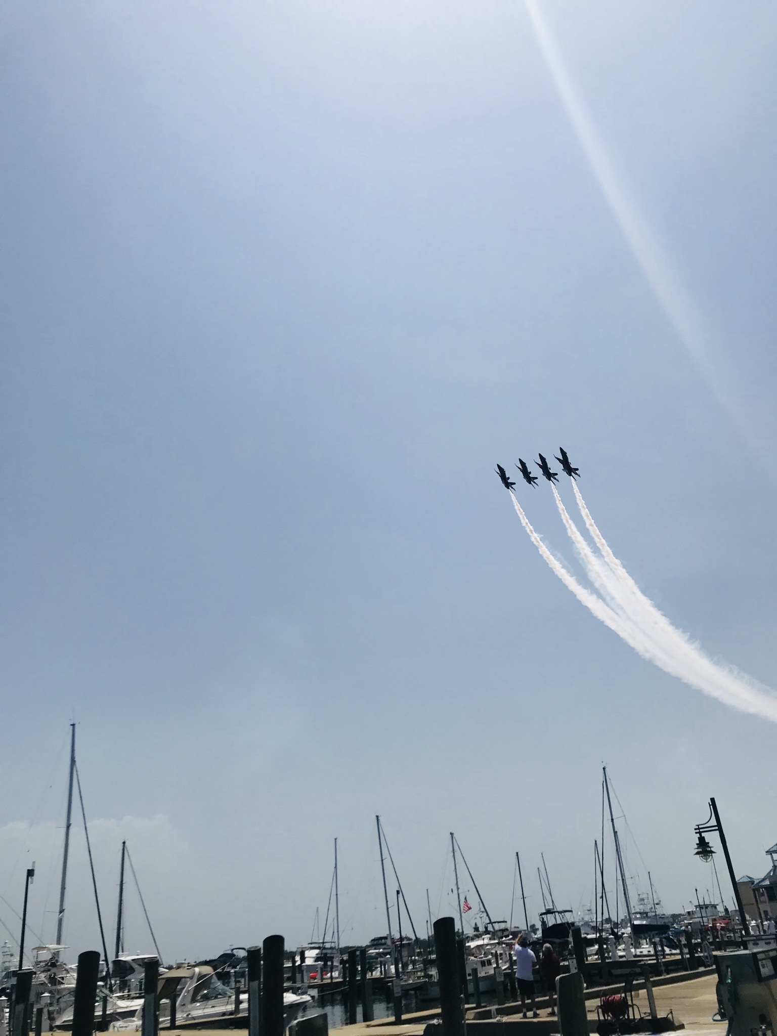 Blue Angels air show-cousin camp on the mississippi coast