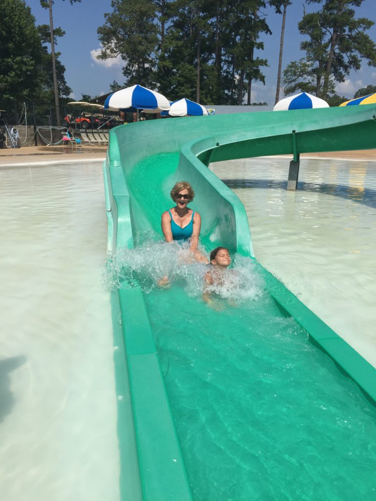 Pool slide-COUSIN CAMP AT JELLYSTONE PARK
