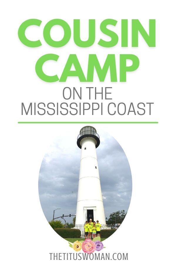 Cousin Camp on the Mississippi Coast-the titus woman
