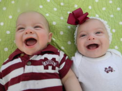 TWIN BABIES LAUGHING