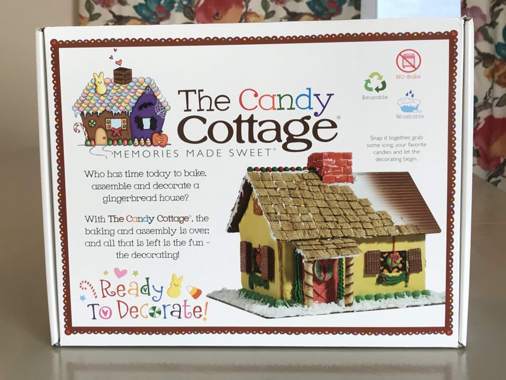 A WASHABLE GINGERBREAD HOUSE? YES, PLEASE!