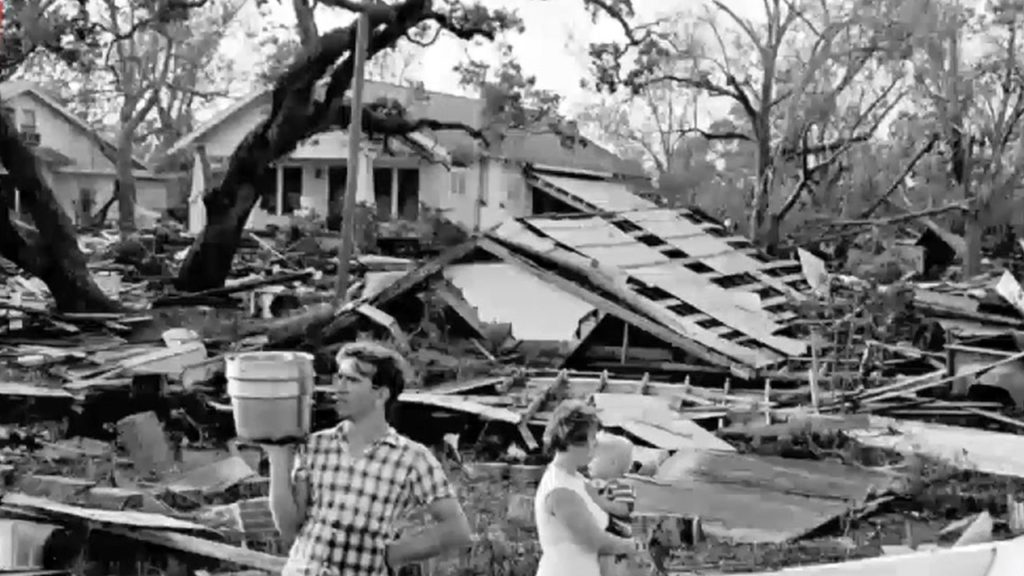 AFTERMATH OF HURRICAN CAMILLE-BUILDING A STRONG FAMILY FOUNDATION