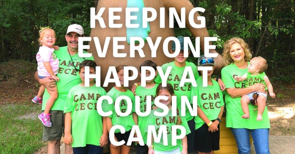 keeping everyone happy at cousin camp-the titus woman