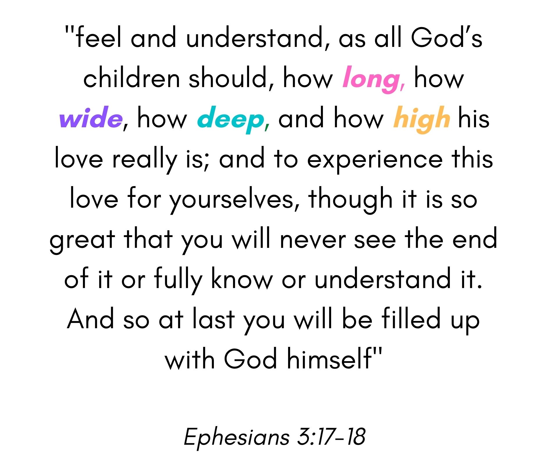 what is God's love according to the bible