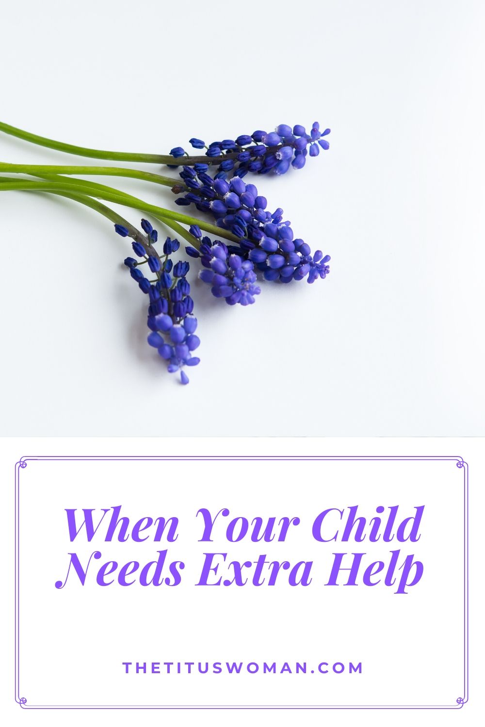 when your child needs extra help